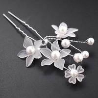 thumb-PaCaZa - Hairpin - Eye Catcher Flowers & Pearls-6