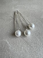 PaCaZa Hairpins - Ivoorkleurige Parel - 5 stuks