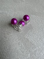 PaCaZa Parel Curlies - Fel Paars - 6 stuks