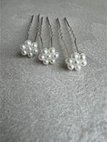 PaCaZa Hairpins - Parel Bloemetje - 5 stuks