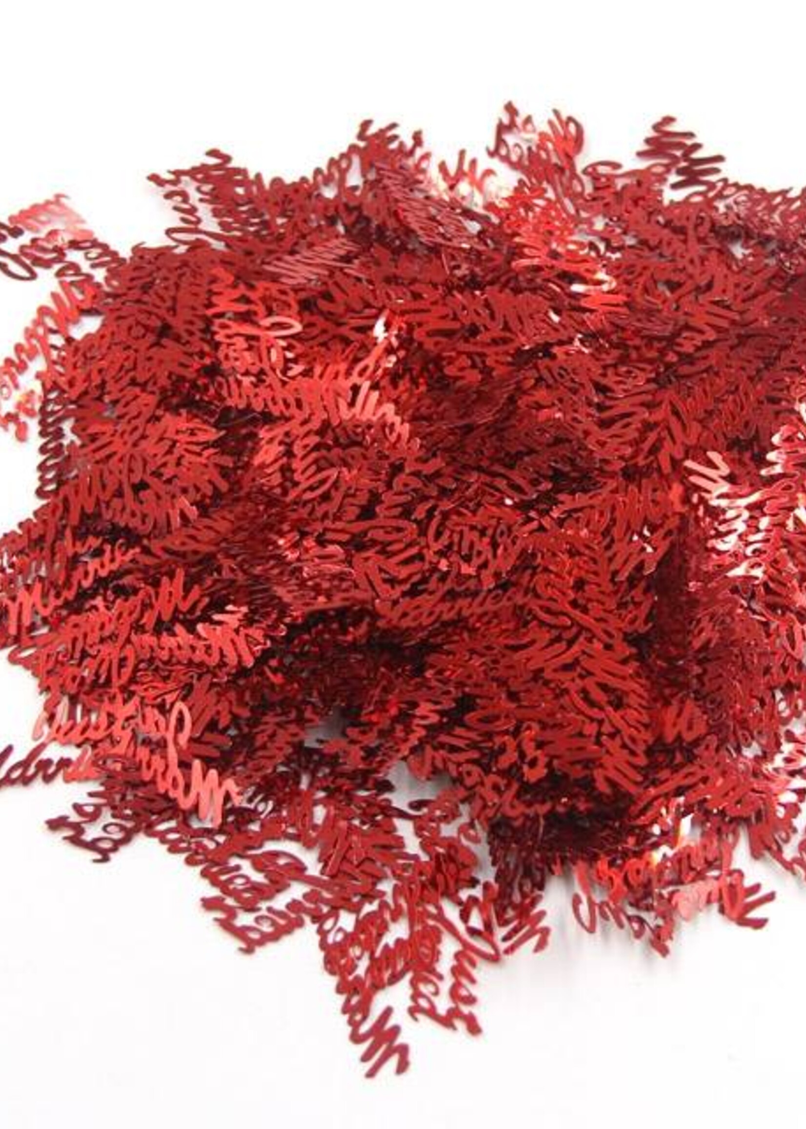 PaCaZa PaCaZa - Confetti - Just Married - Rood - 350 stuks - Bruiloft Decoratie