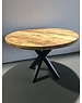 Teak-One Ronde Eetkamertafel in mangohout