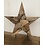 Teak-One Statue "CLOSED STAR" en bois étoile  H 45 cm.