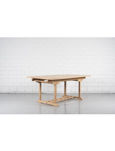 Teak-One Table de jardin extensible - rectangulaire