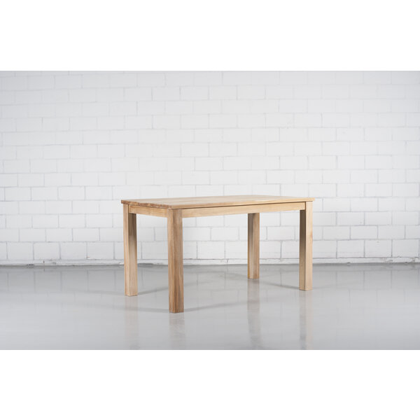 Teak-One Eettafel zonder overhang 140x80x78cm