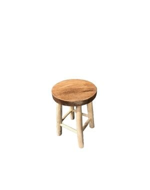 Teak-One Tabouret du Kansas