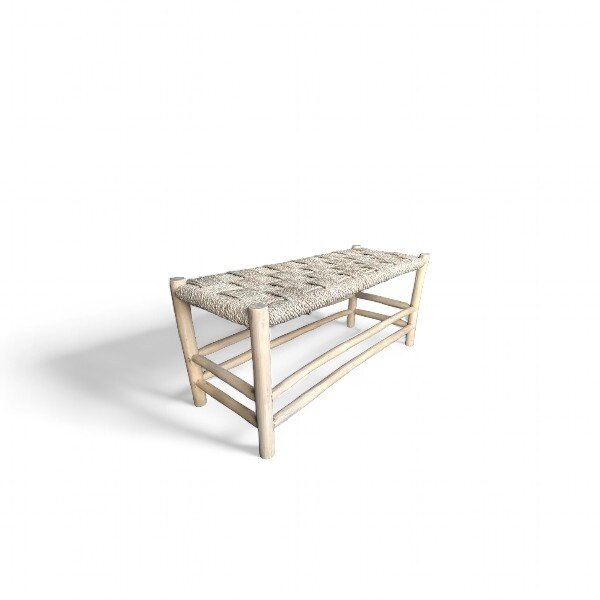 Teak-One sumba banc 100 cm x 40 cm  h=45 cm en bois naturel
