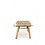 Teak-One Stool branch   45 cm x 34 cm h=45 cm in naturel wood
