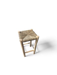 Teak-One Tabouret de bar « jonc de mer »