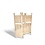 Teak-One Paravaan 3 delig in natural wood