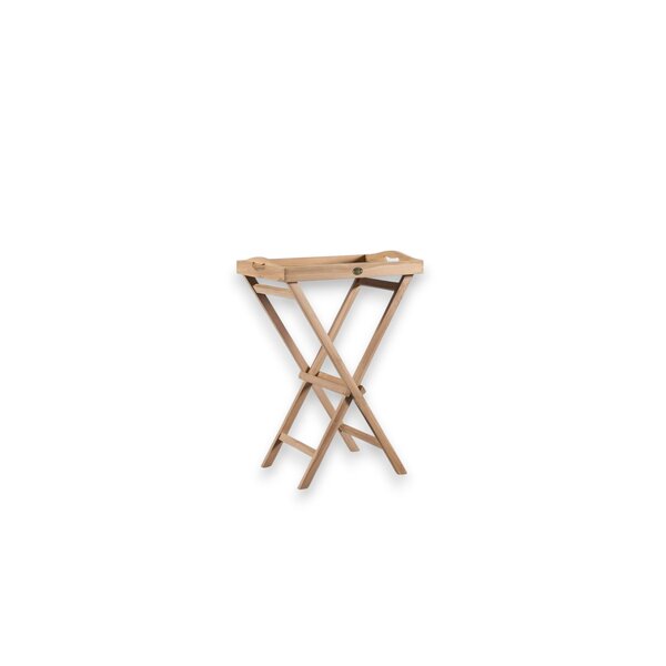 Teak-One Plateau en teck sur pied