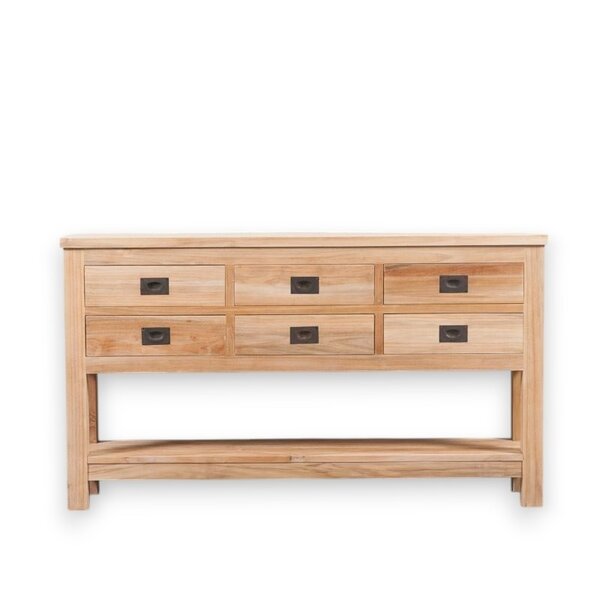 Console 6 tiroirs, 1 niveau