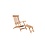 Chaise longue en teck