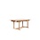 Teak-One Table de jardin extensible - rectangulaire