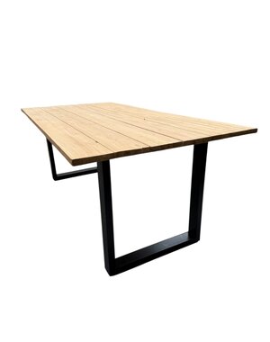  Pieds de table en métal Bolen en forme de U - 200/250 cm