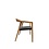 Vanity Chair teak + wicker