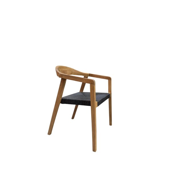 Vanity Chair teak + wicker