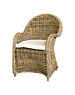 Teak-One Bonsum chaise avec coussin