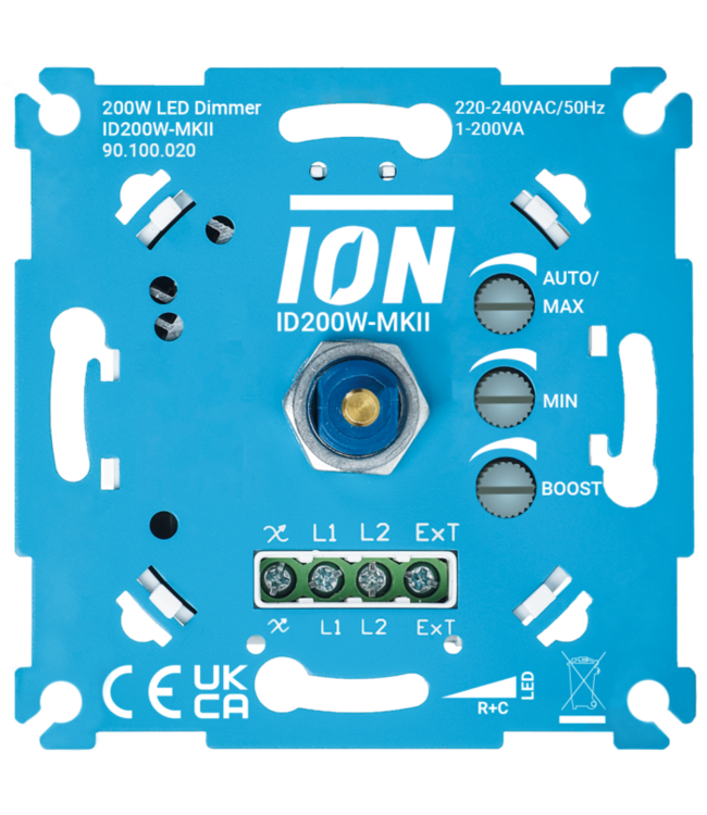 LED Dimmer Inbouw | 0.3-200 Watt | ION INDUSTRIES