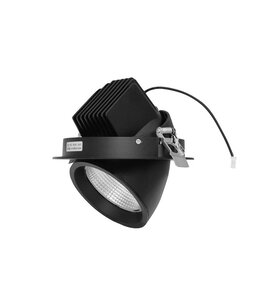 LED downlighter 30W banaanspot 4000K - zwart