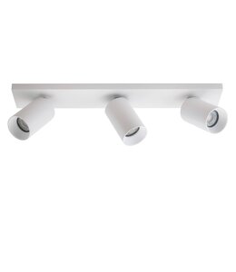Opbouwspot HELIOS drievoudig GU10 - Wit
