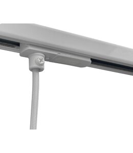 1fase rail grijs - hanglamp adapter mini