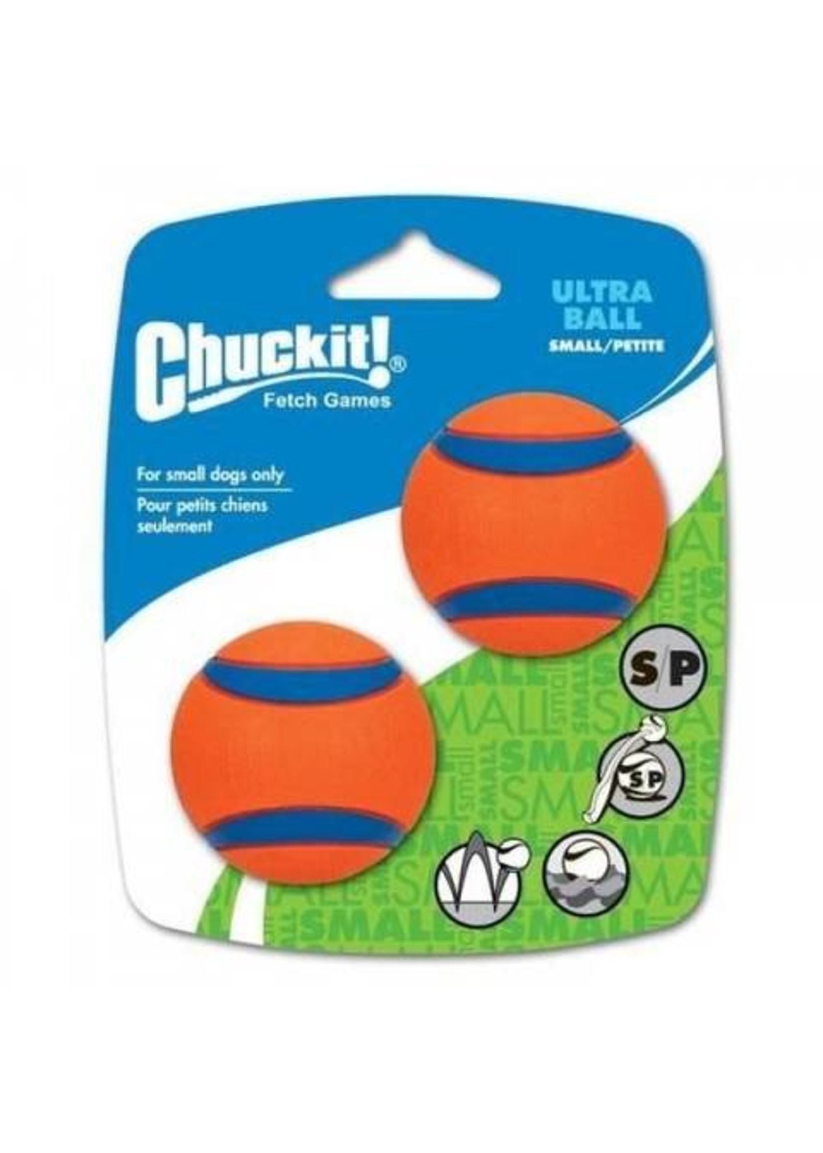 Chuckit Chuckit Ultra Ball small. 2 pack.