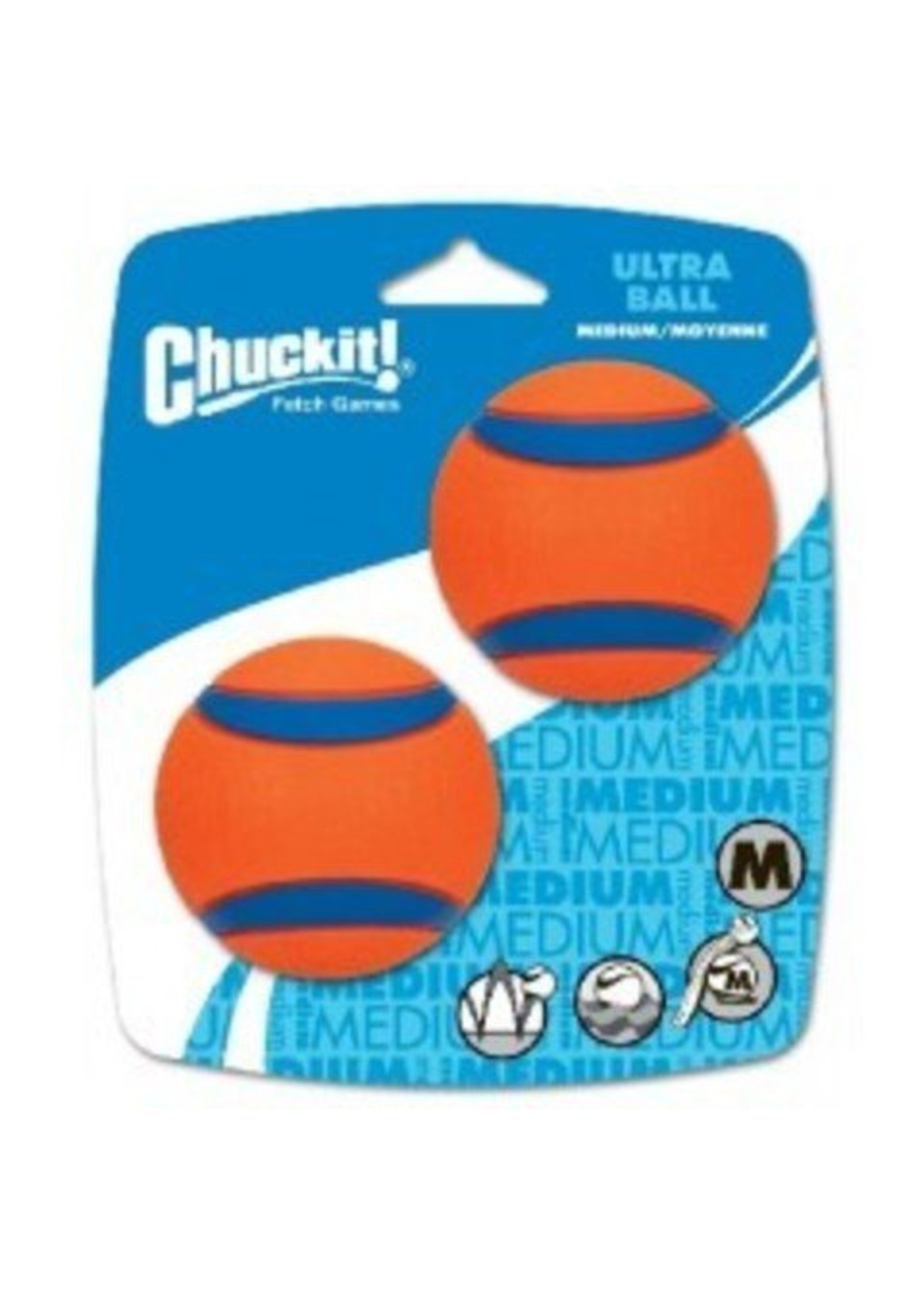 Chuckit Chuckit Ultra Ball medium. 2 pack