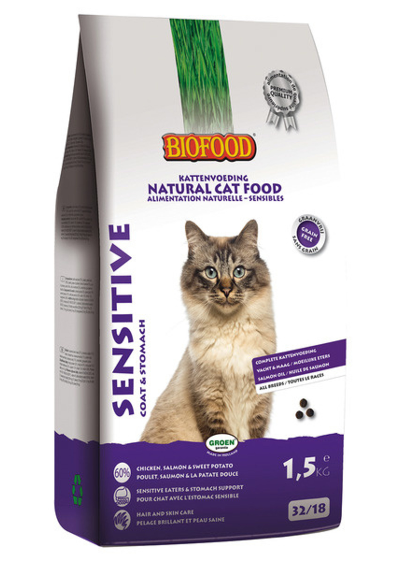 Biofood Cat Sensitive 1,5 kg