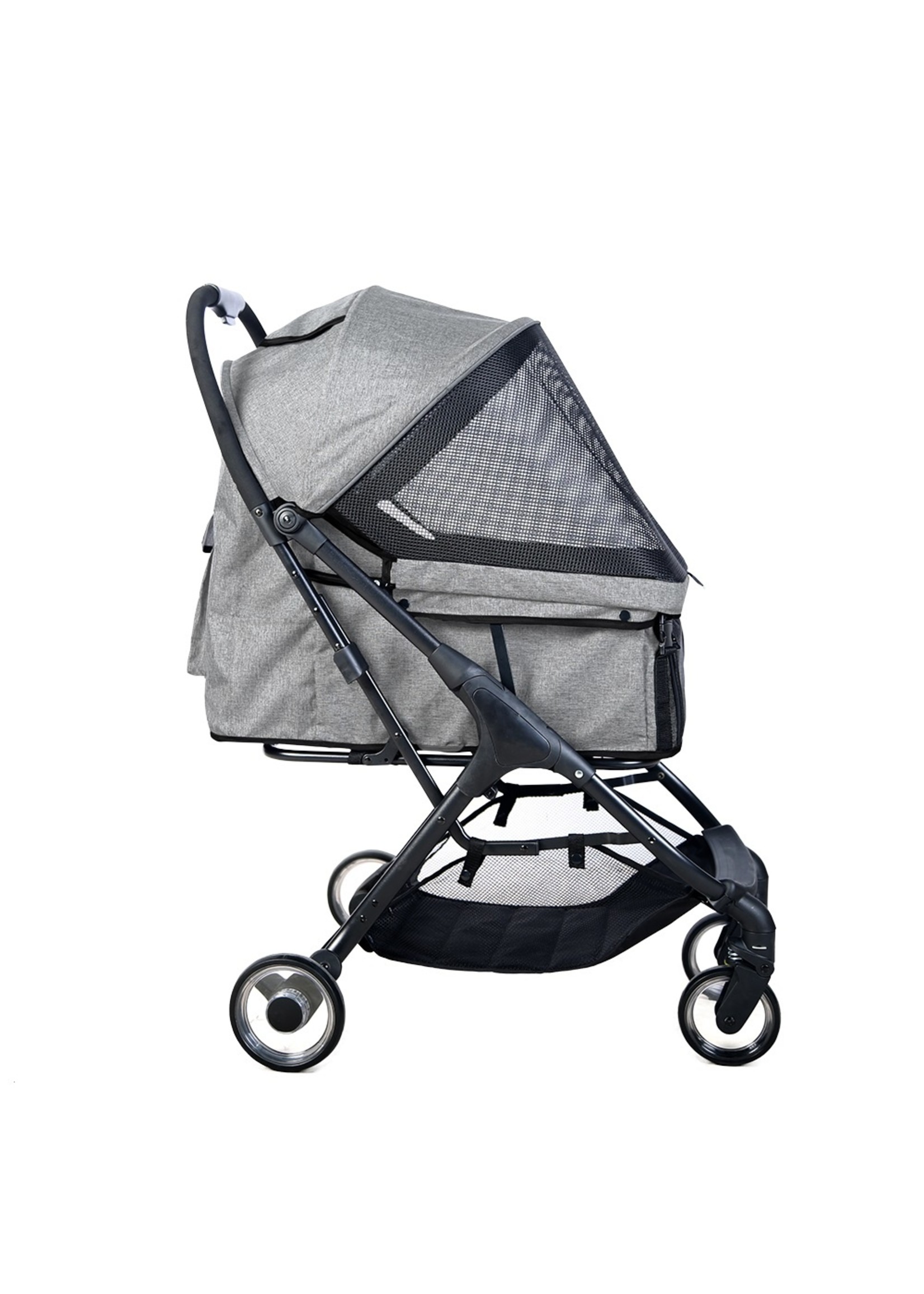 Hondenbuggy Pet Roadster zwart