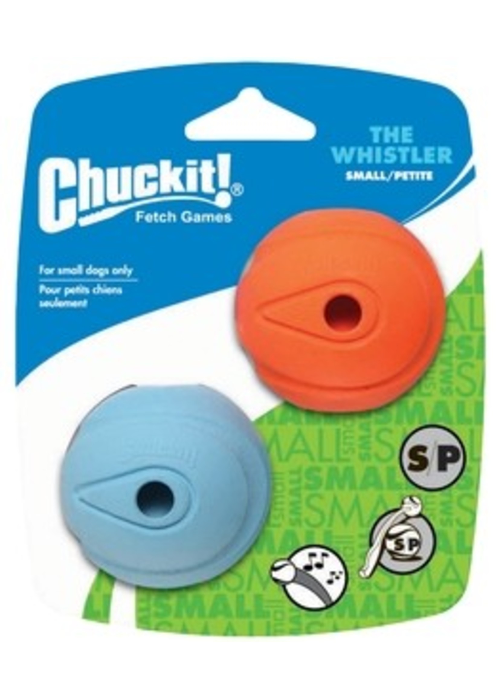 Chuckit Chuckit the Whistler small. 2 pack