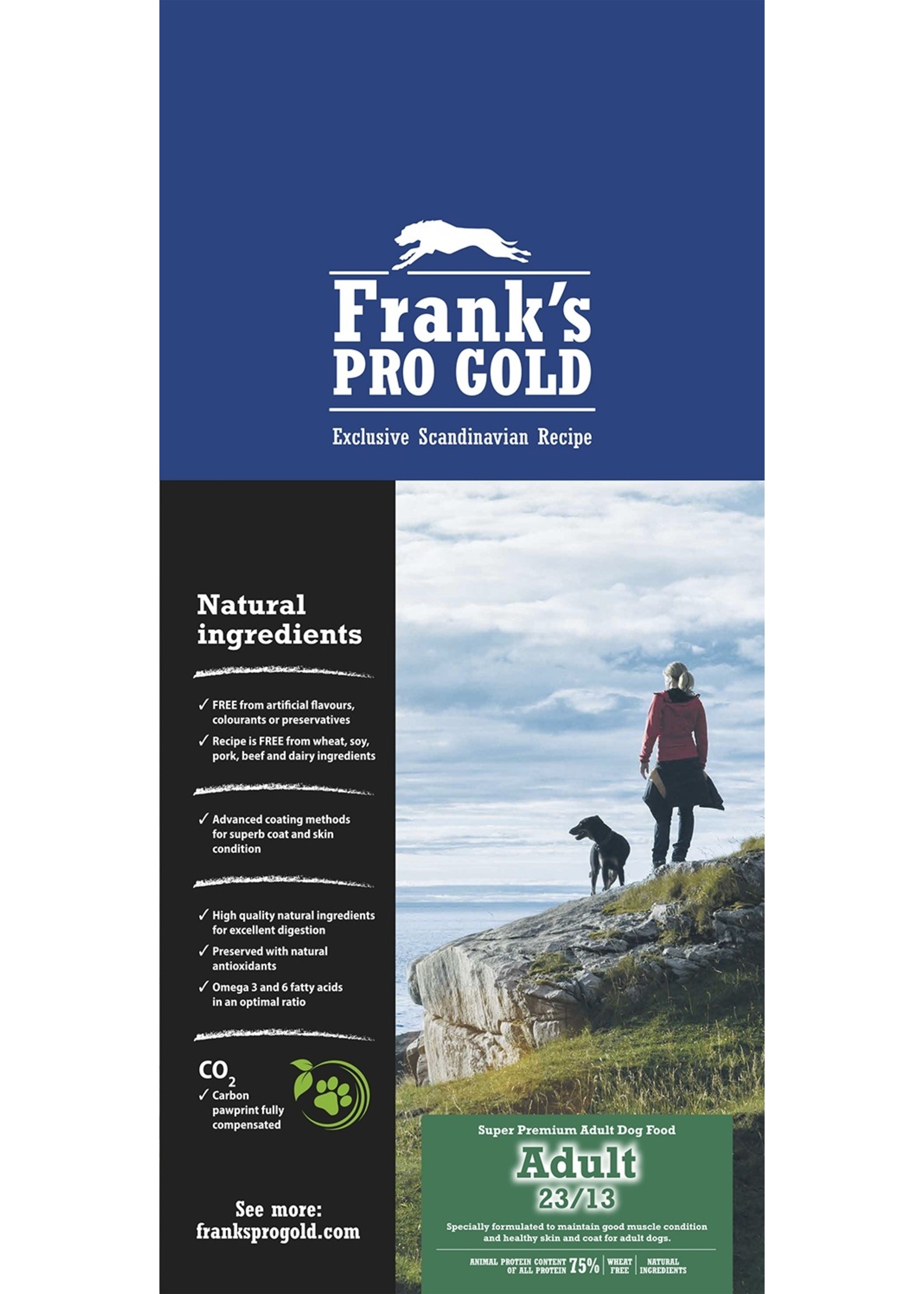 Franks Pro Gold Franks Pro Gold Adult 15 kg. Franks Pro Gold Adult 15 kg.