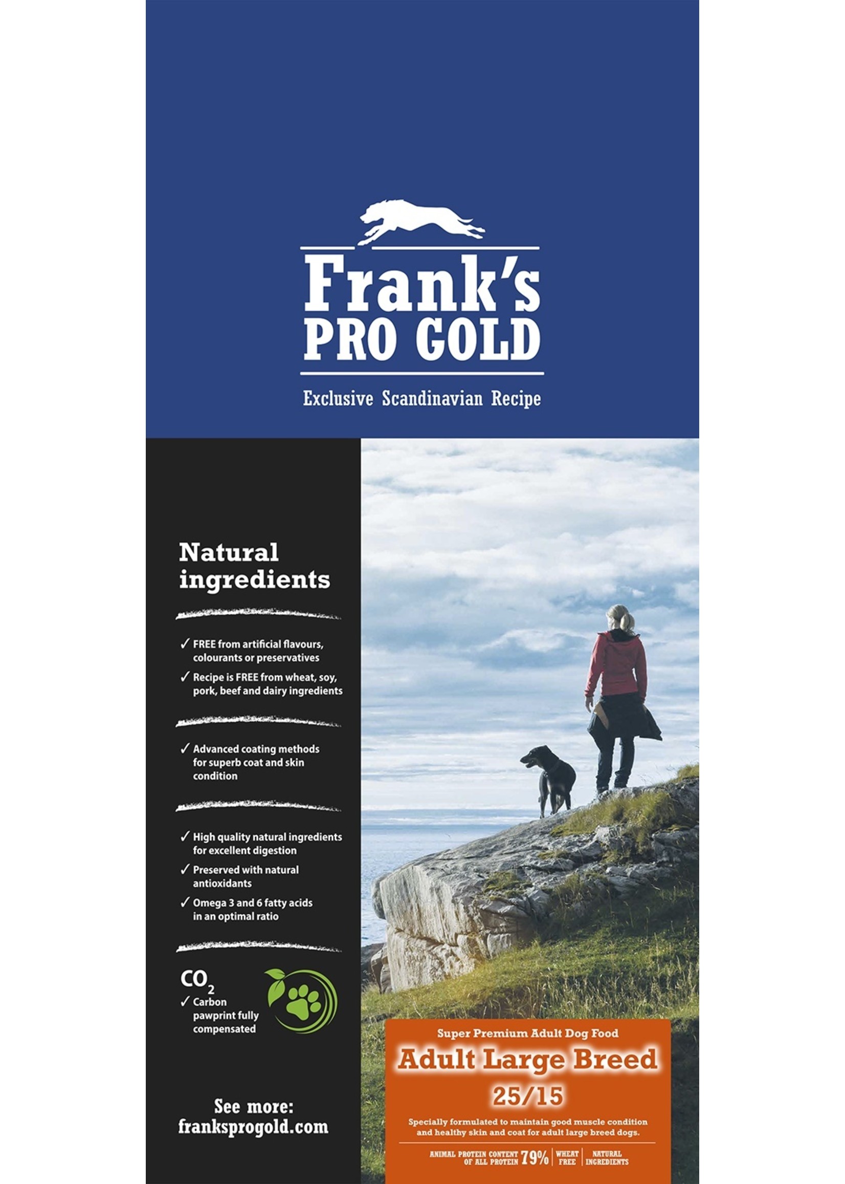 Franks Pro Gold Adult Large 15 kg.