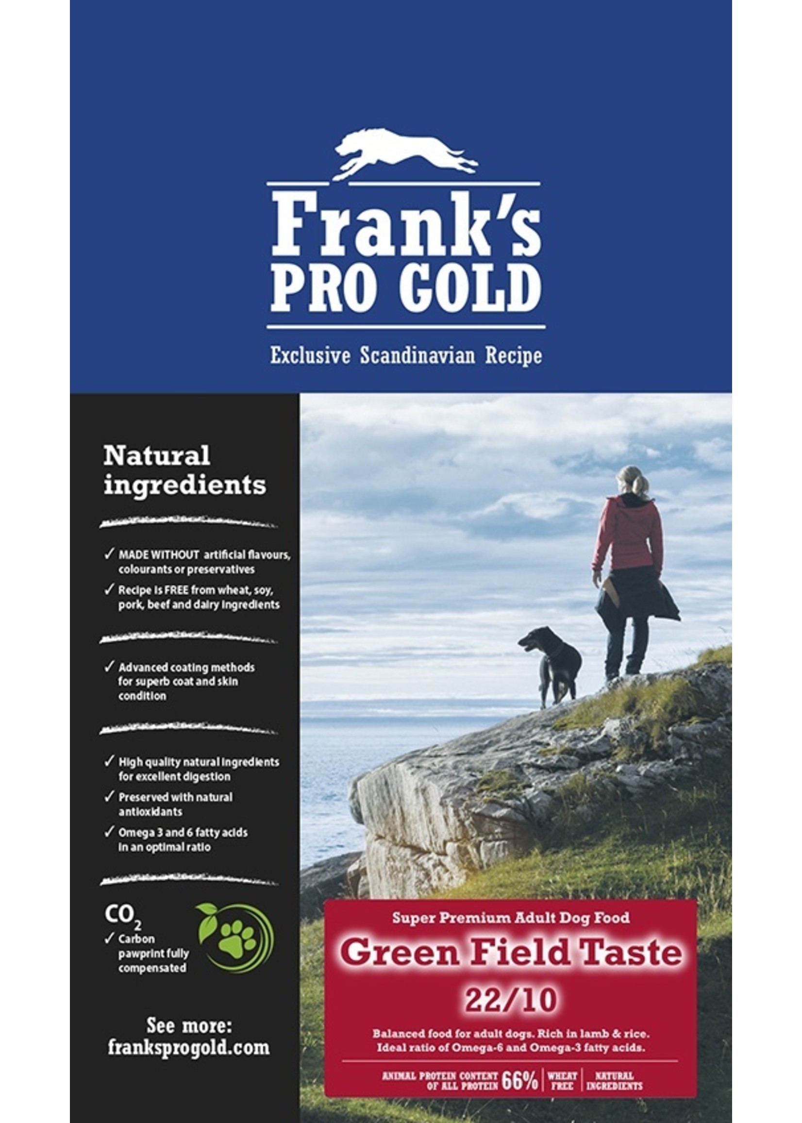 Franks Pro Gold Franks Pro Gold Lam & Rijst 3 kg.