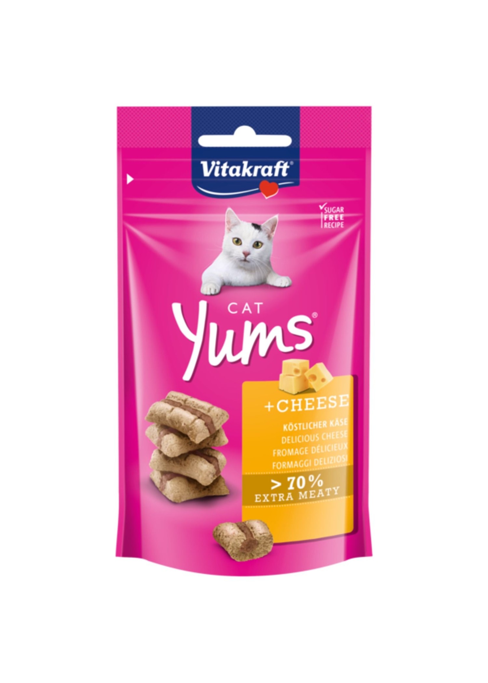 Vitakraft Cat Yums, Kaas