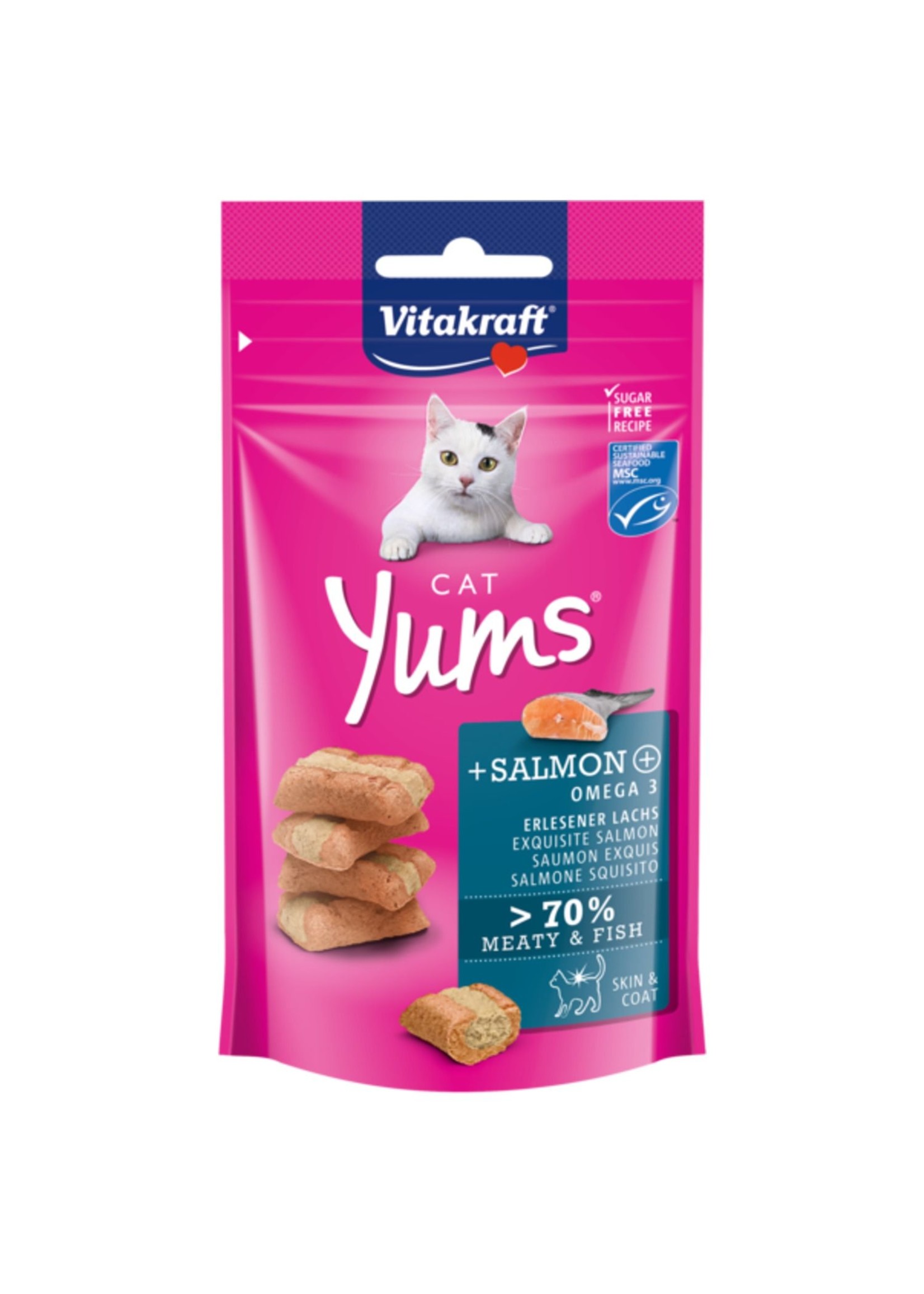 Vitakraft Cat Yums, Zalm