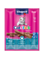 Vitakraft Cat-Sticks  3 stuks. Schol & Omega 3