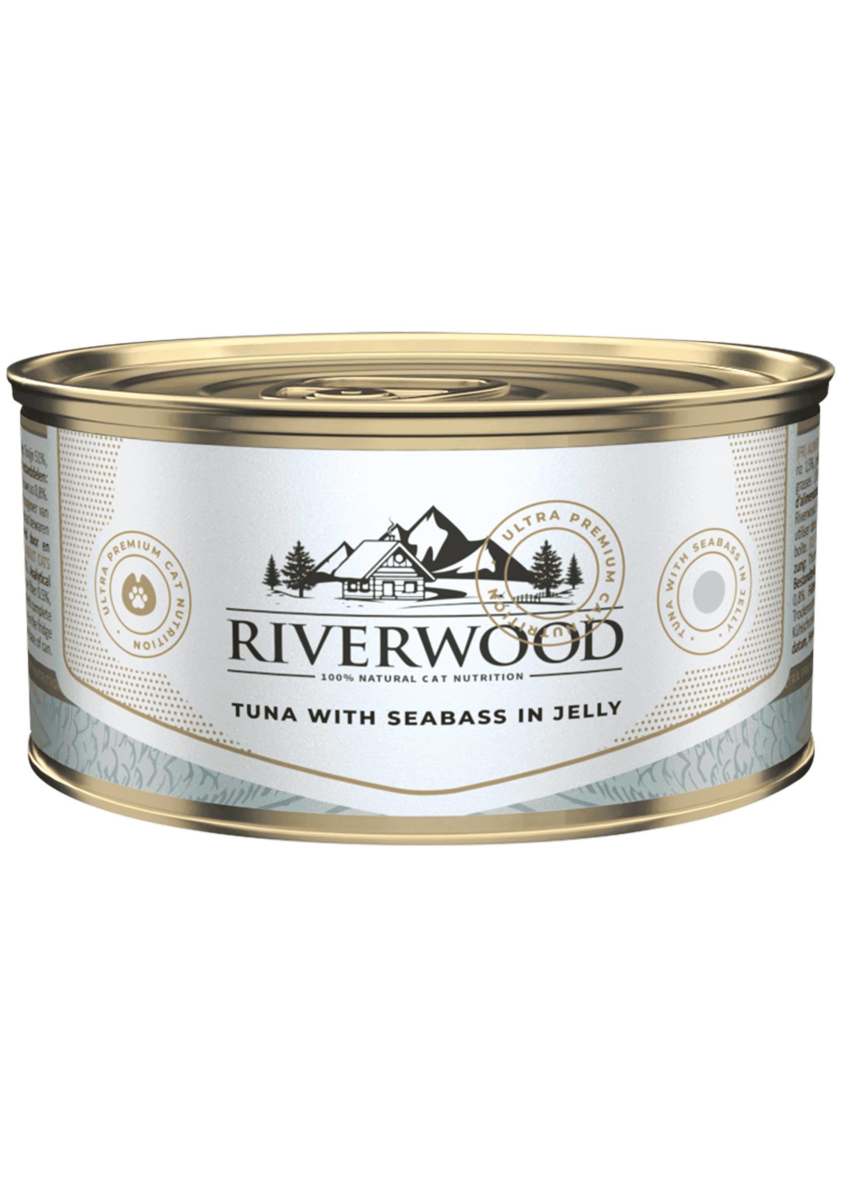 Riverwood Riverwood Tonijn met Zeebaars 85 gram