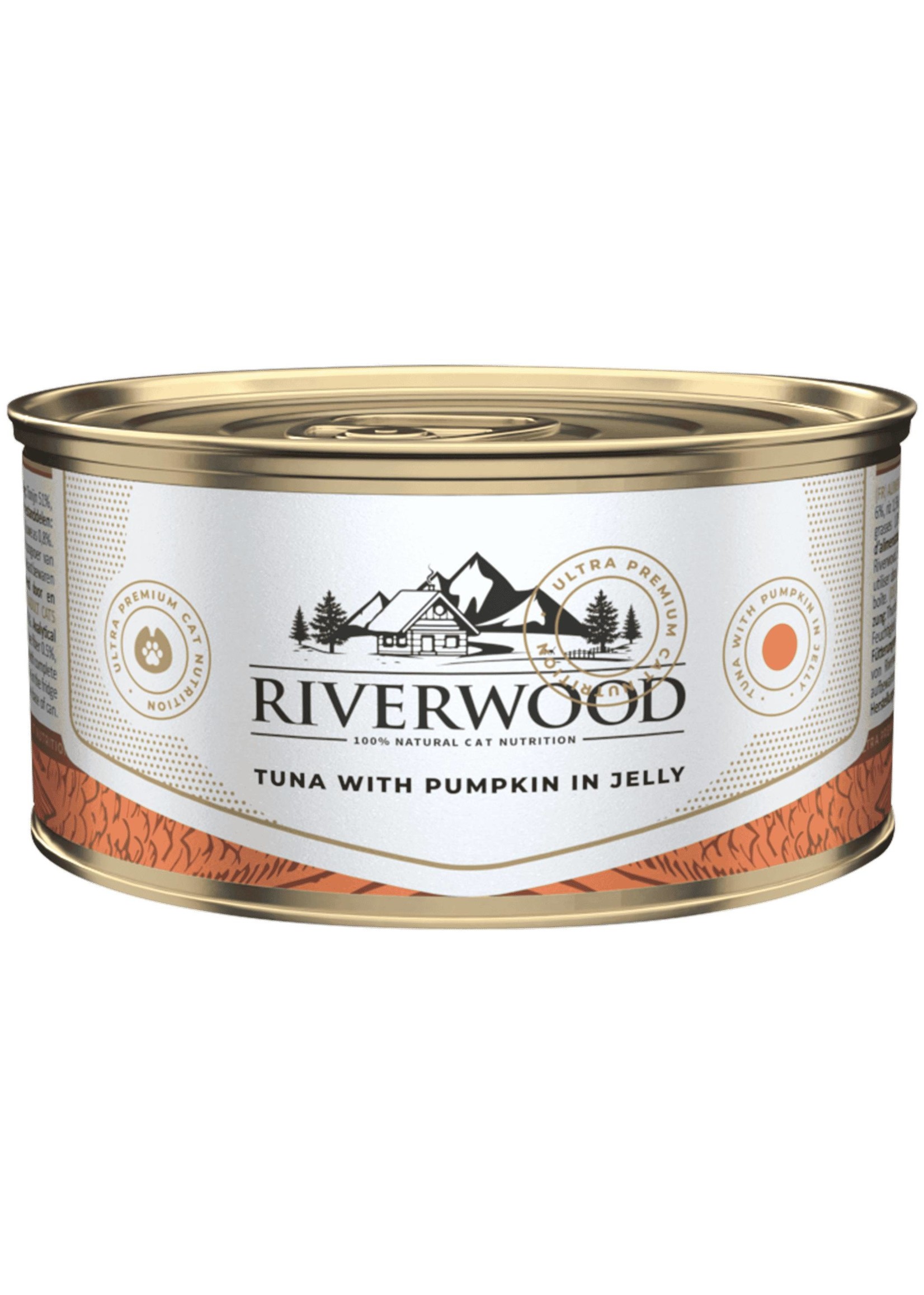 Riverwood Riverwood Tonijn met Pompoen 85 gram