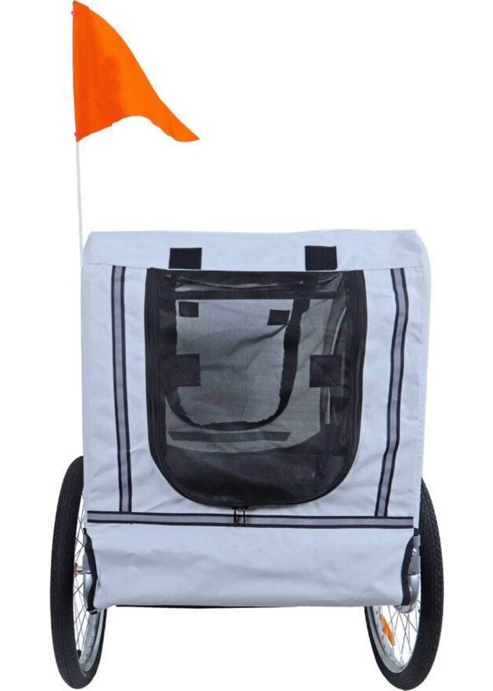 Hondenfietskar Runner 1 grijs. Afhaalprijs: € 109,99