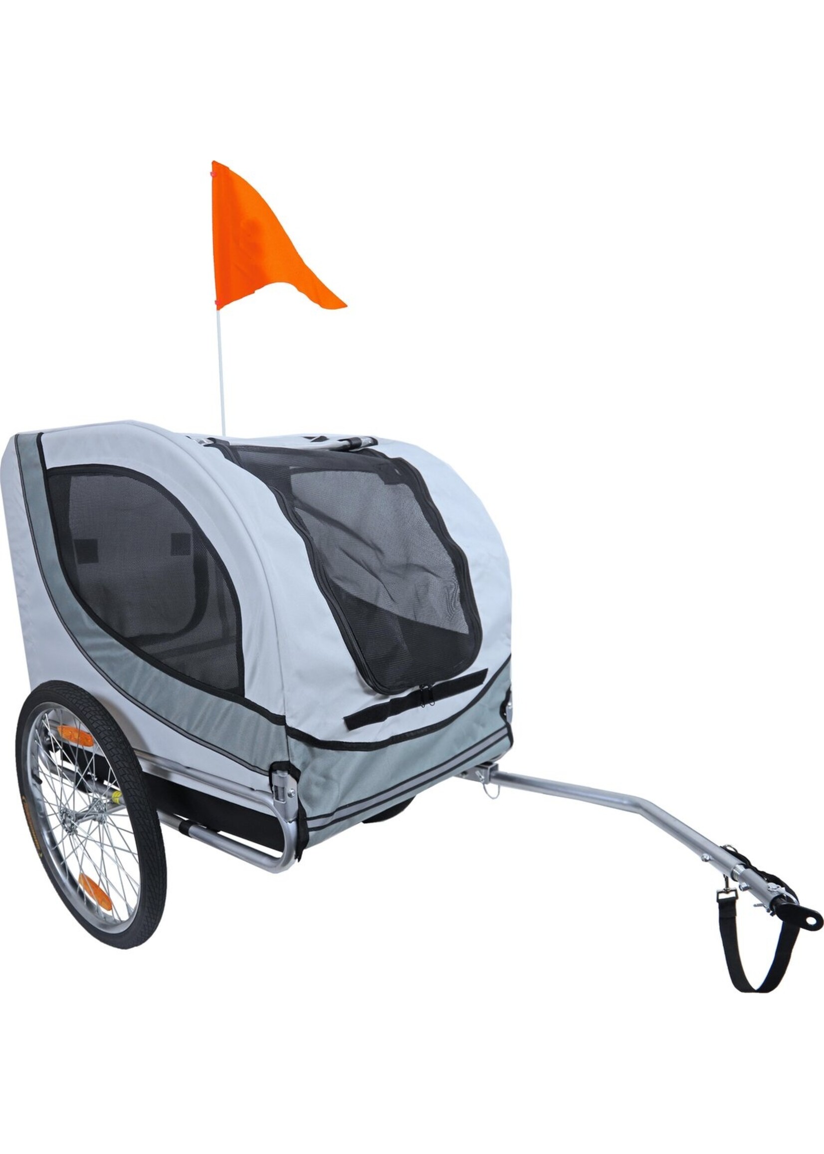 Hondenfietskar Runner 1 grijs. Afhaalprijs: € 99,95