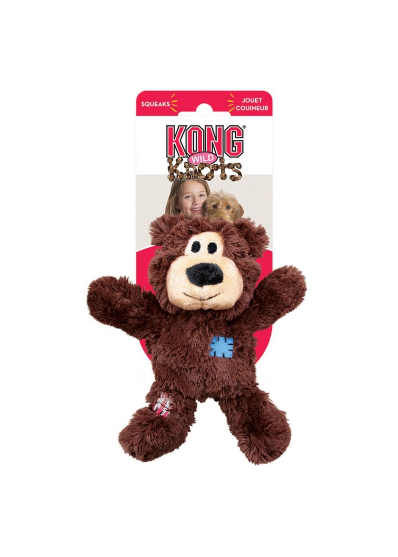 Kong Kong Wild Knots Bear M/L assorti