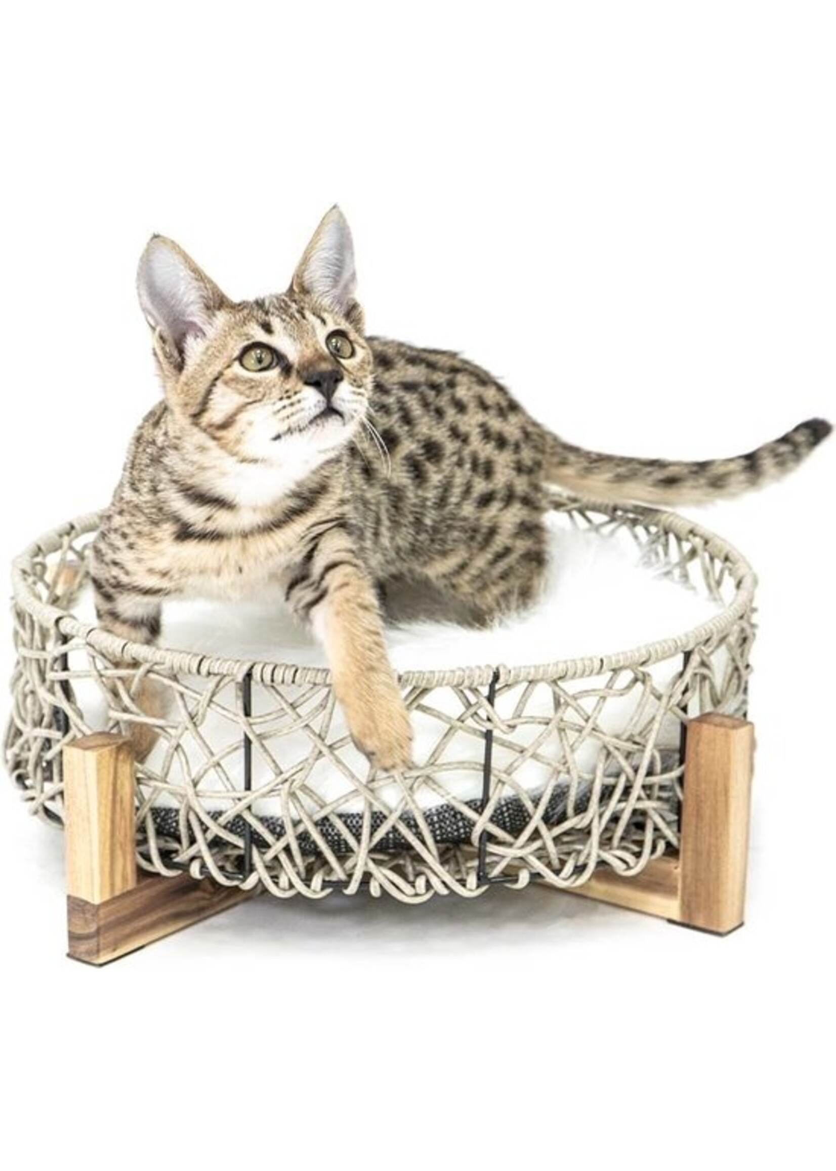 Kattenmand London Grijs