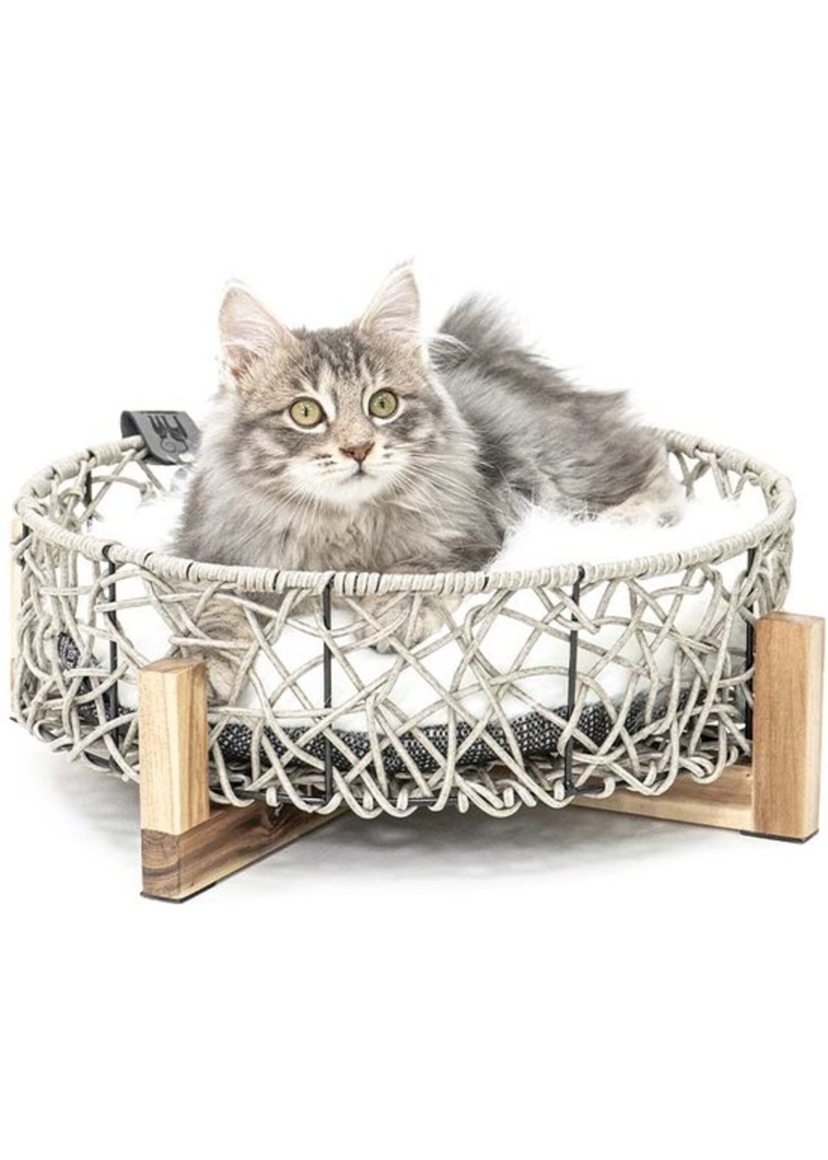 Kattenmand London Grijs