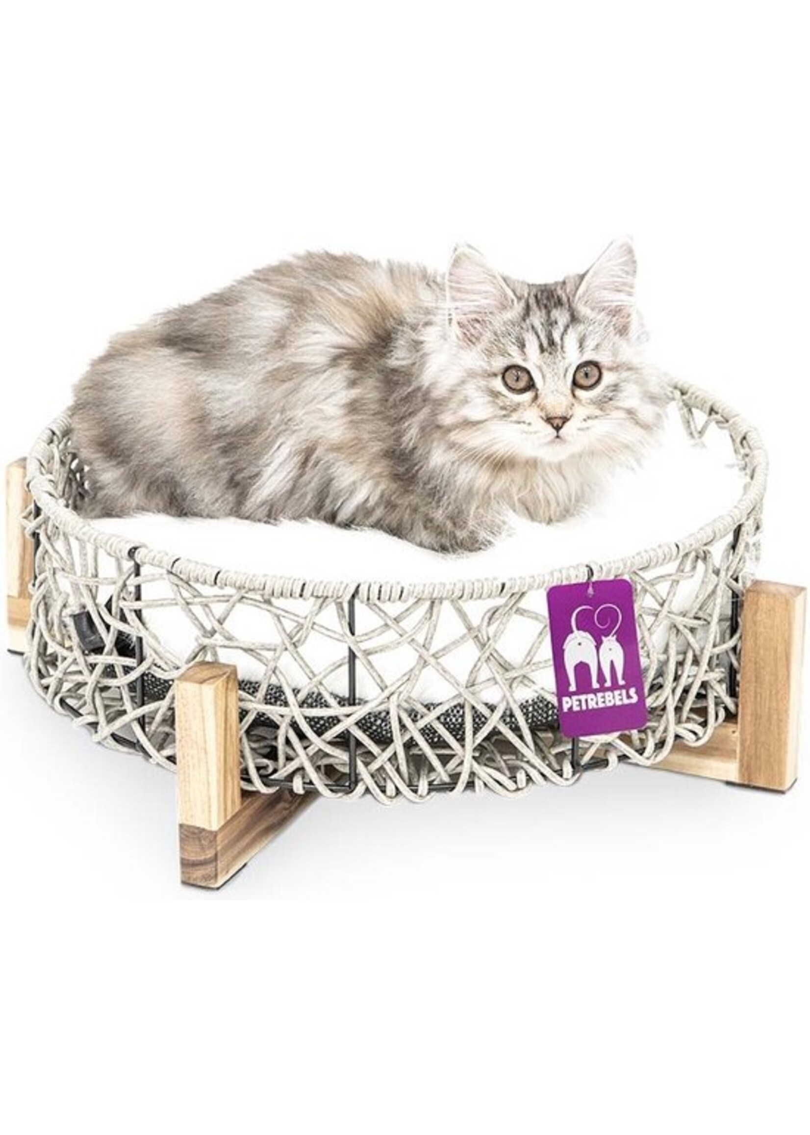 Kattenmand London Grijs