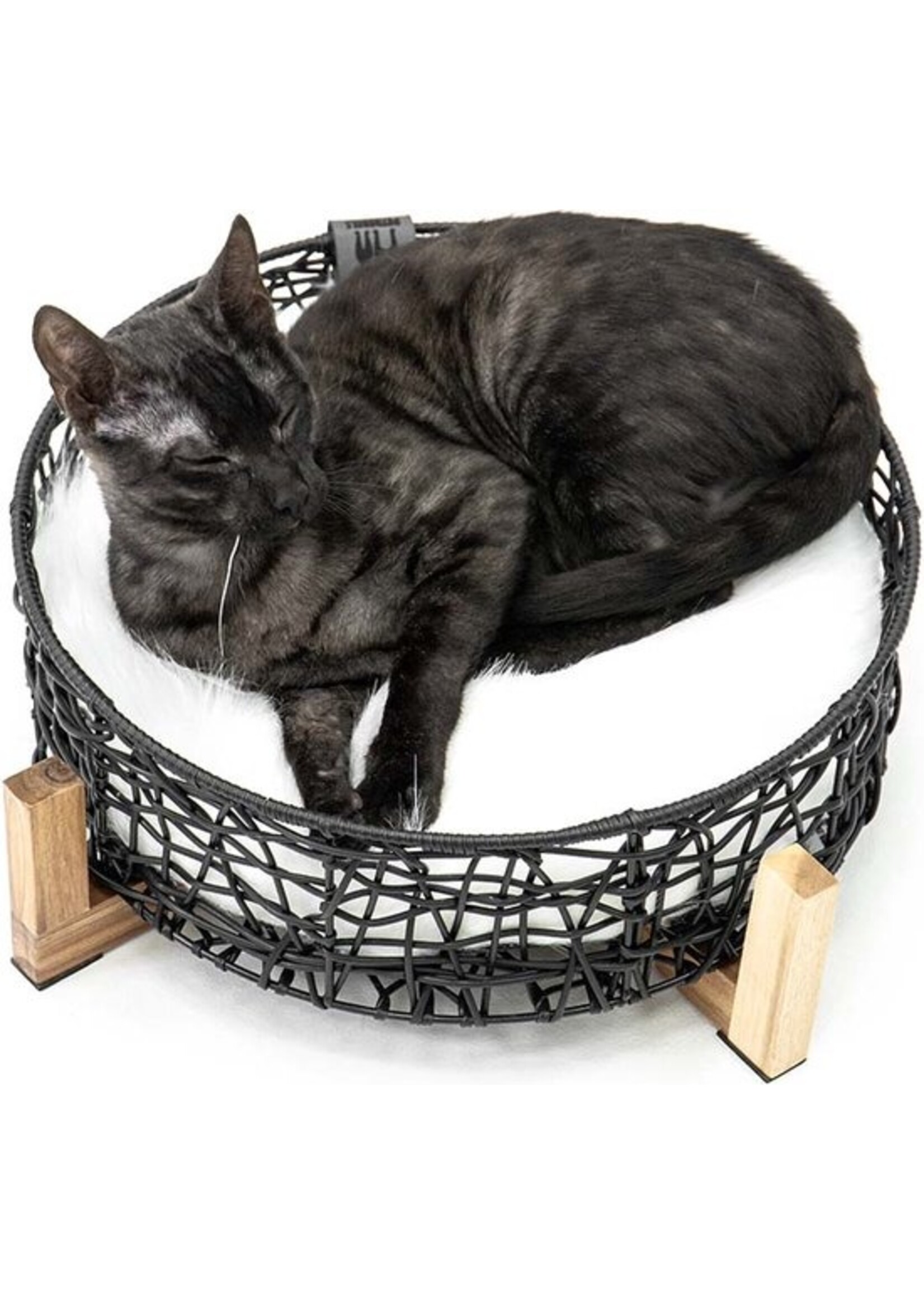 Kattenmand London Zwart