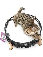 Kattenmand London Zwart