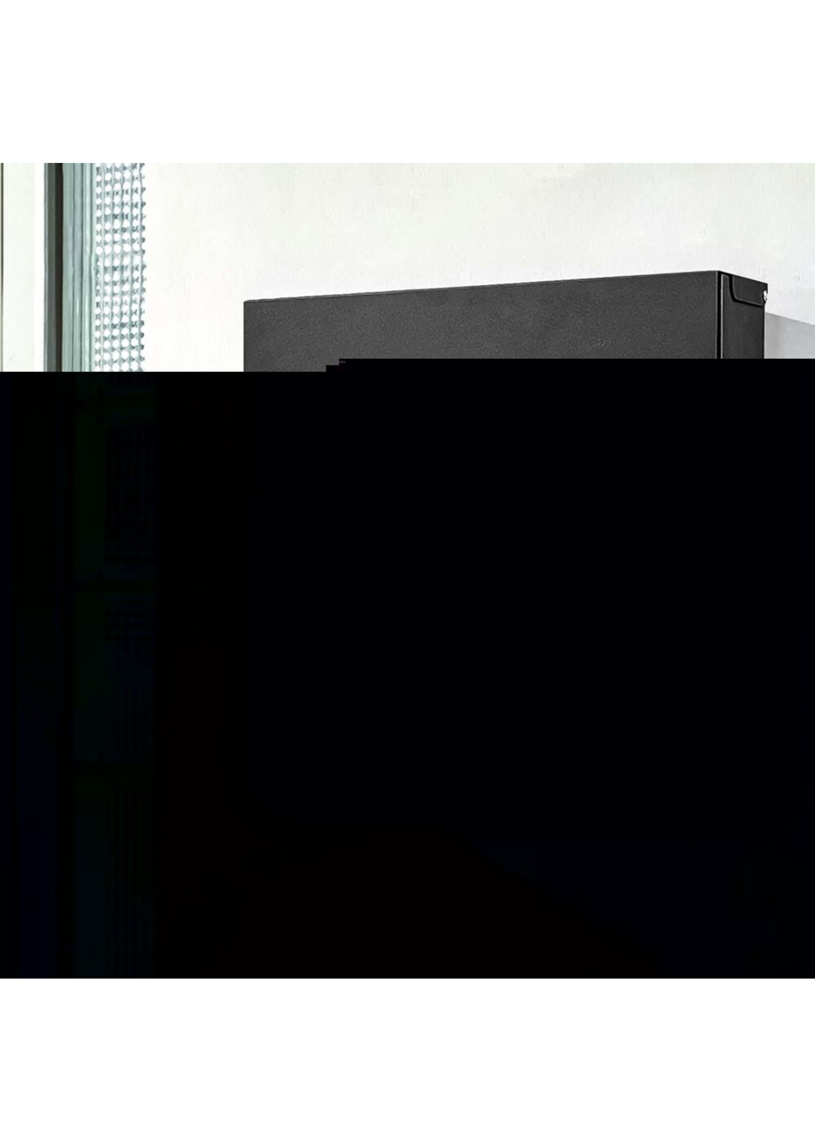 Design brievenbus X3 mét krantenvak