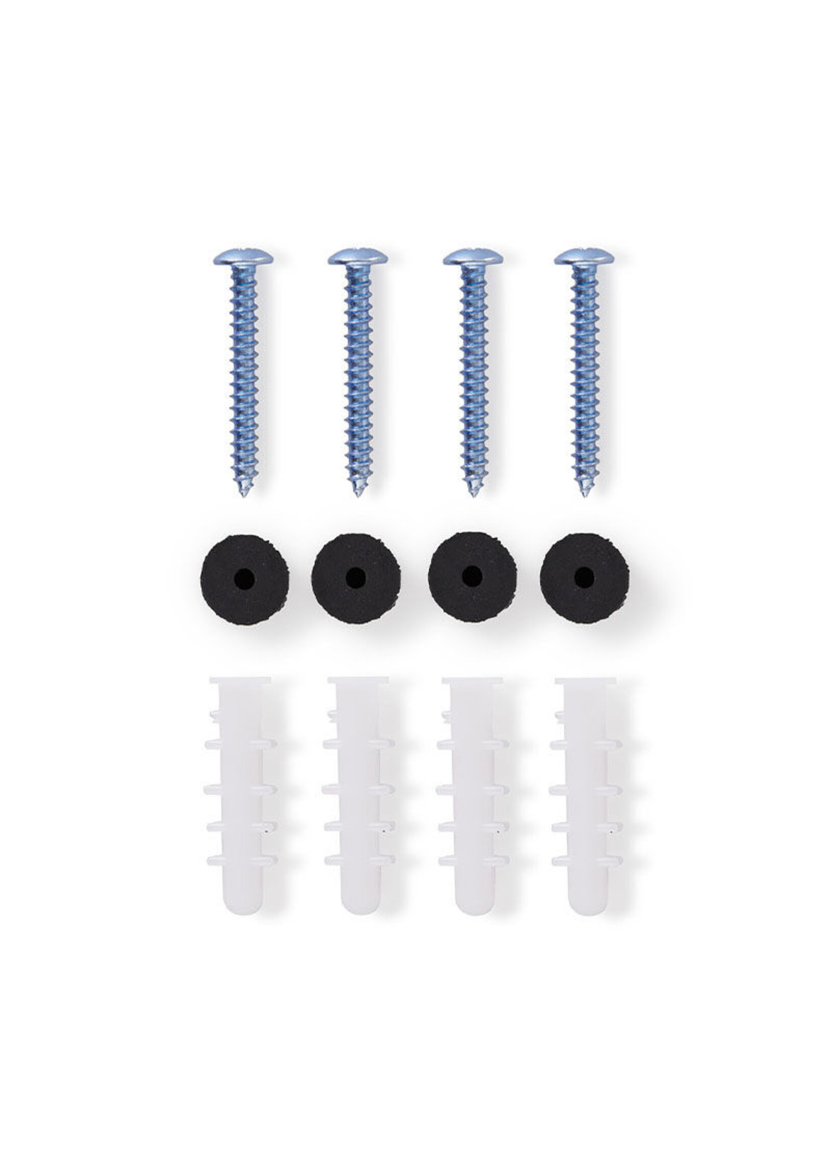 Brievenbus mét krantenvak, grijs