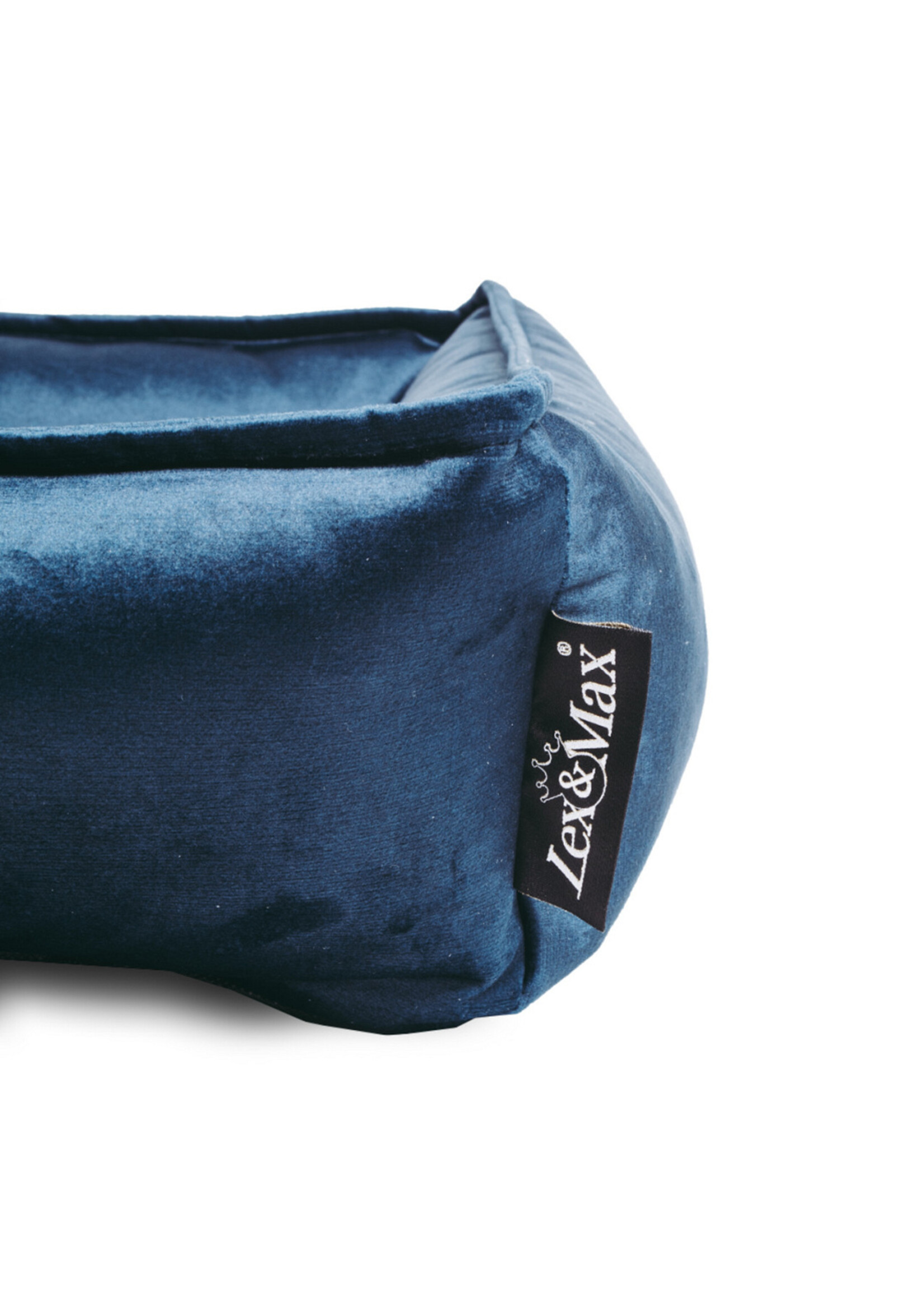 Lex & Max hondenmand Amsterdam. In 3 maten verkrijgbaar. Donkerblauw